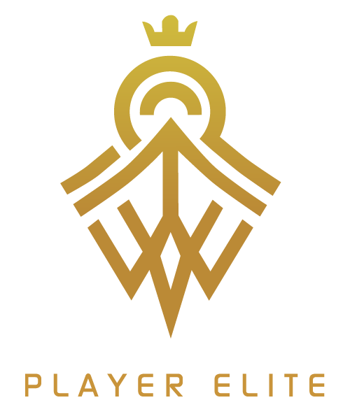 player elite logo transparent white